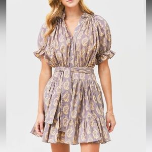 Charina Sarte spade mini dress